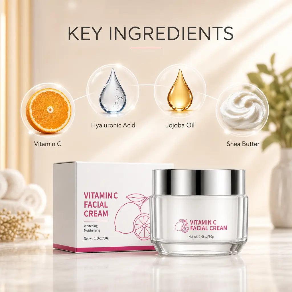 Crème Visage à La Vitamine C Soin De La Peau