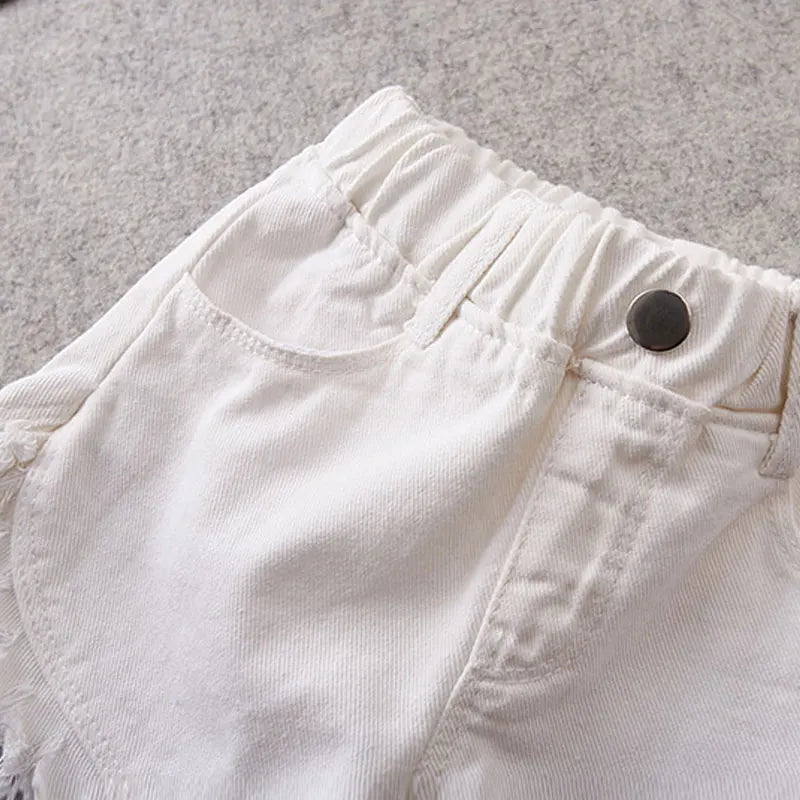 Girls Shorts Summer Children'S Shorts for Kids Tassels Trousers Casual Scanties Beach Shorts Baby Girl Clothes