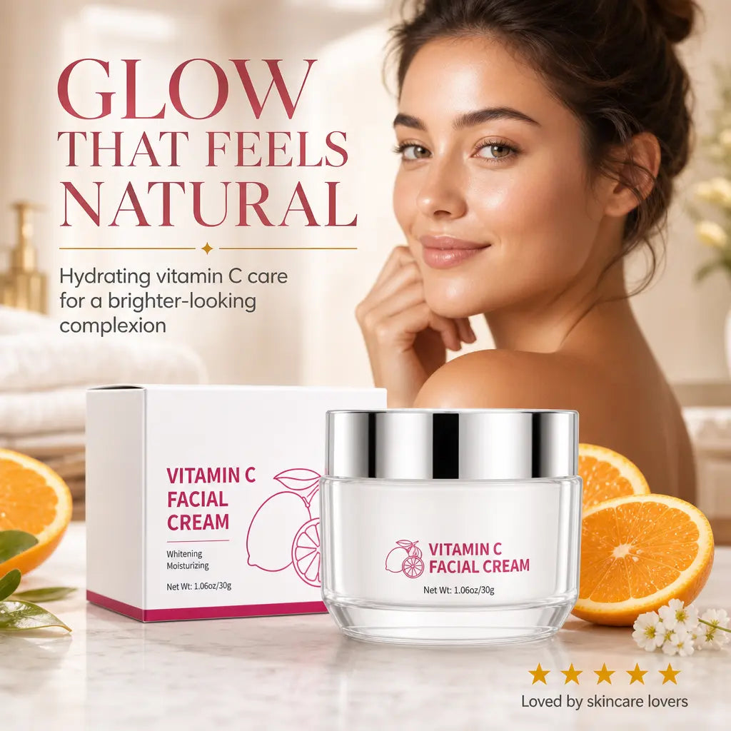 Crème Visage à La Vitamine C Soin De La Peau