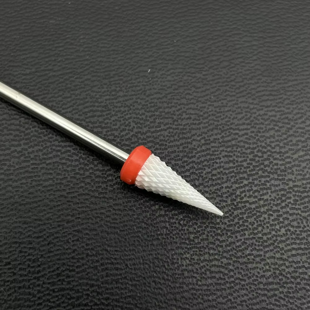 1Pcs Ceramic Nail Drill Bits Rotary Cutter Clean Apparatus for Manicure Nail Milling Machine Accessories Remove Nail Gel Tools
