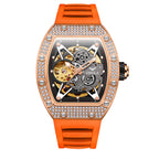 Fully-jewelled Automatic Mechanical Watch Men