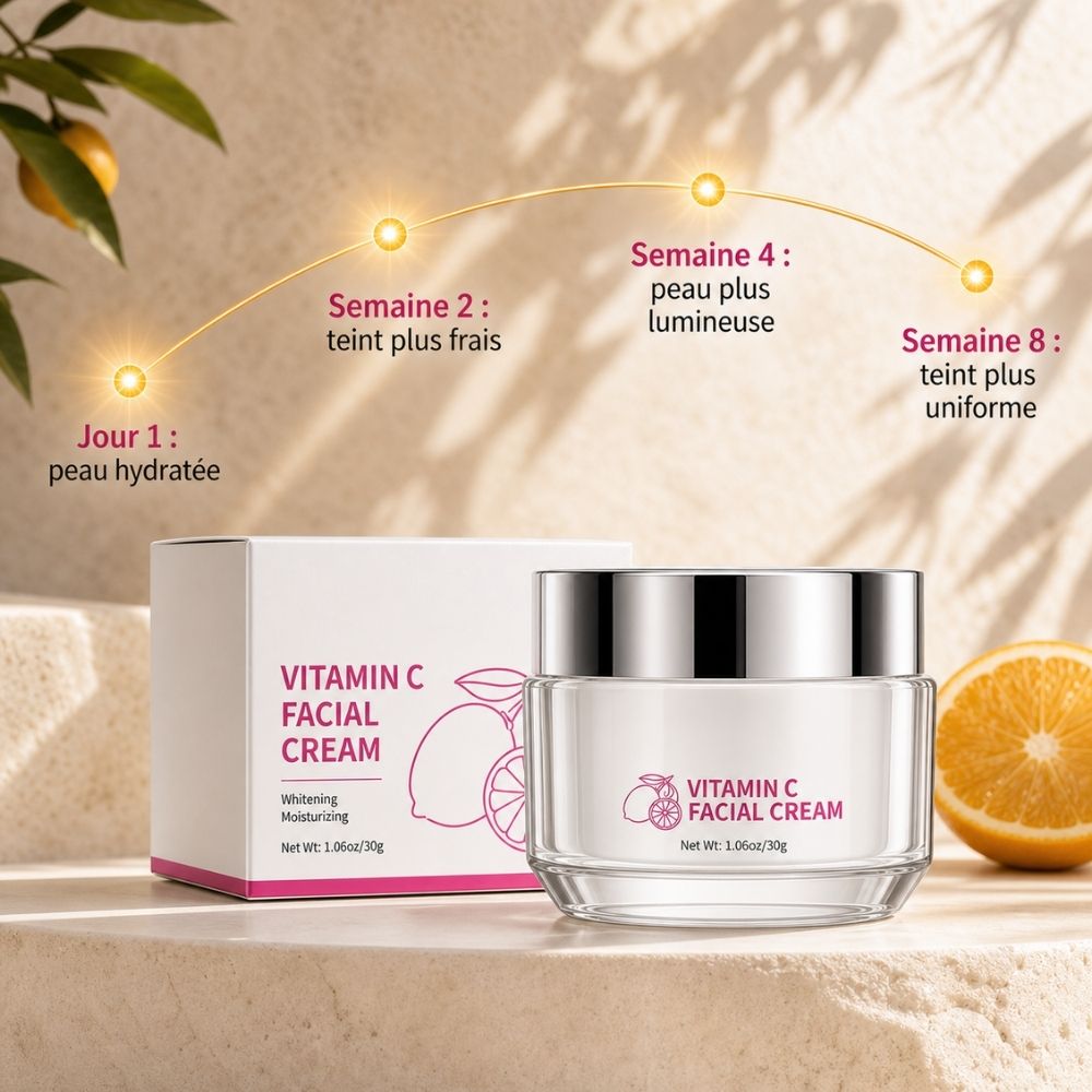 Crème Visage à La Vitamine C Soin De La Peau