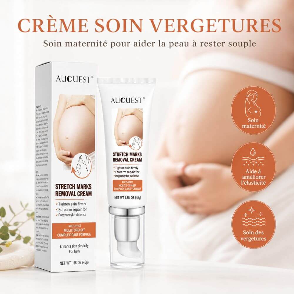 Crème réparatrice cicatrices vergetures