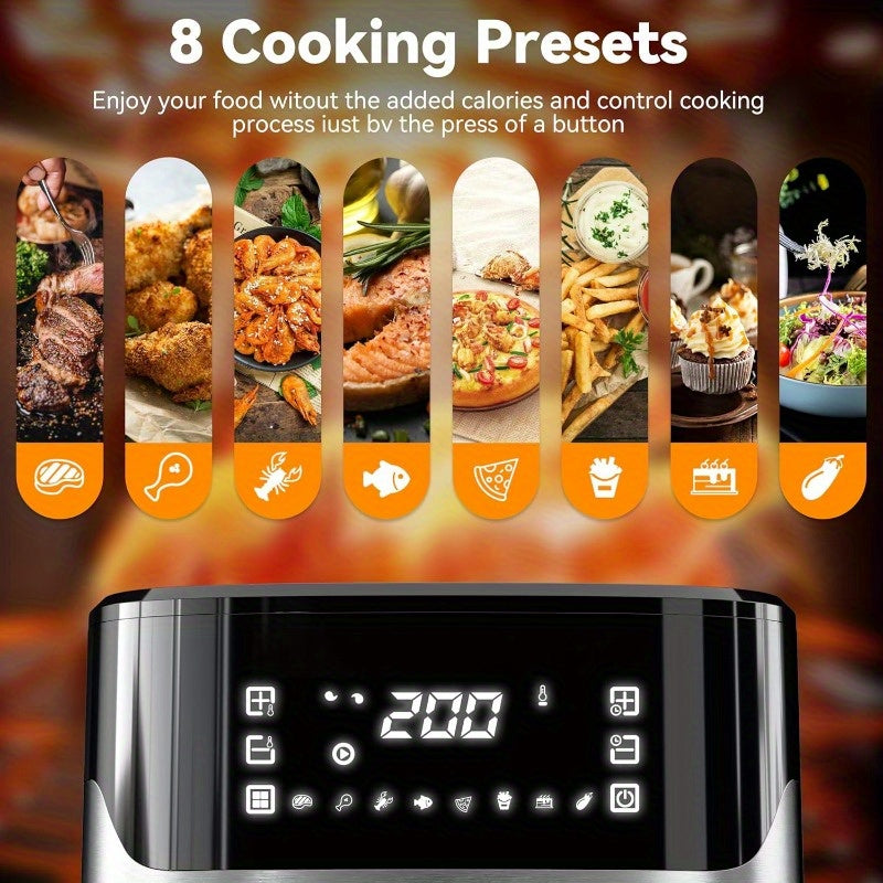 Air Fryer with Stainless Steel Non-Stick Pot-3