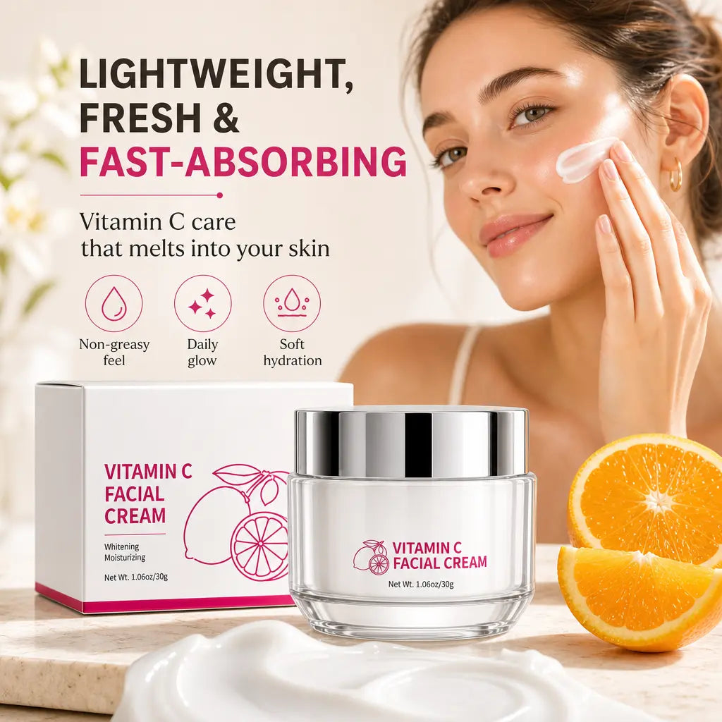 Crème Visage à La Vitamine C Soin De La Peau