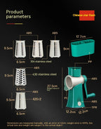 Râpe à légumes multifonction