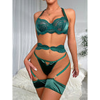 Cross Stitching Garter Sexy Lingerie Suit 26153