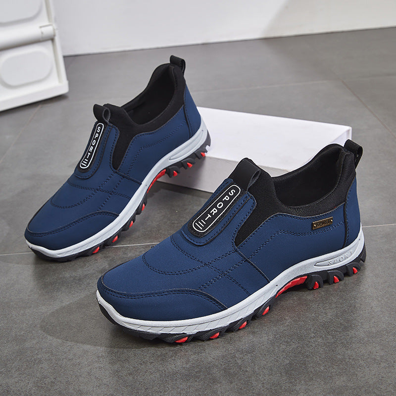 Men's Shoes Autumn And Winter Slip-on Lazy Shoes Non-slip Walking Shoes Soft Bottom Lightweight Sneaker