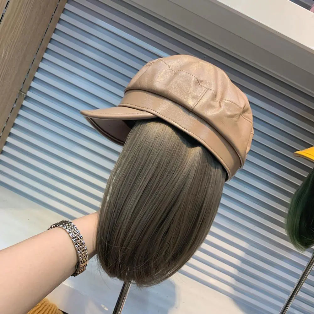 PU Navy Stealth Detachable Cap