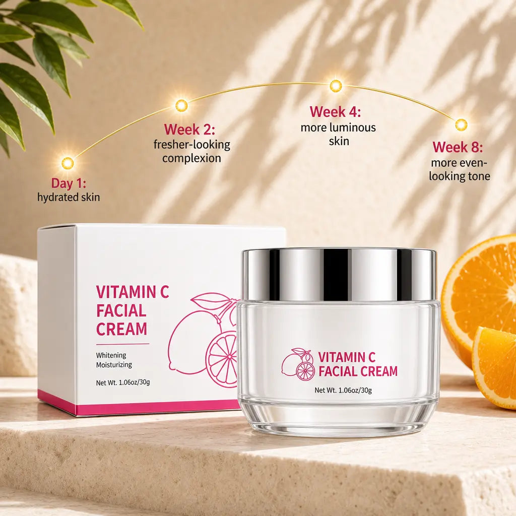 Crème Visage à La Vitamine C Soin De La Peau