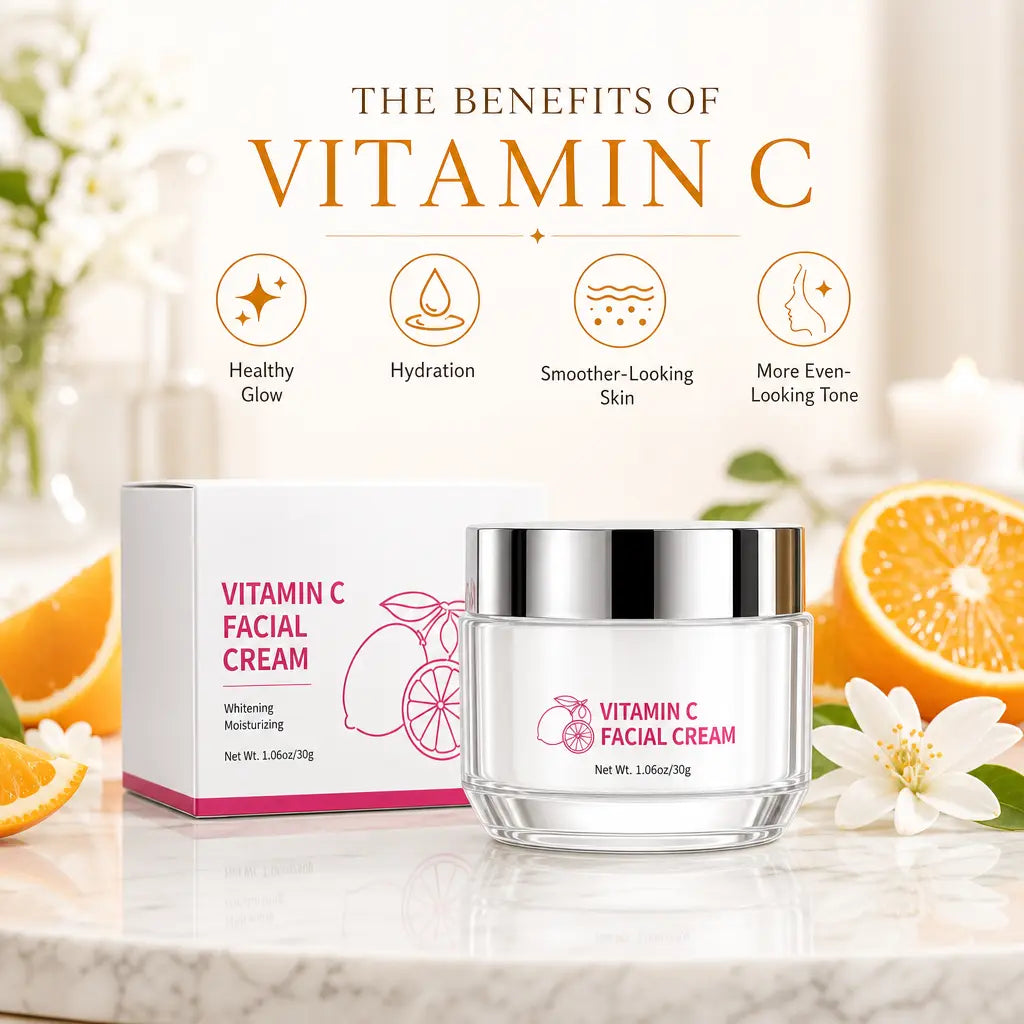 Crème Visage à La Vitamine C Soin De La Peau