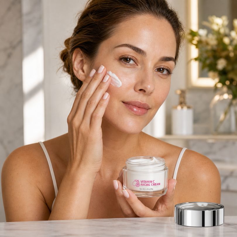Crème visage à la vitamine C Soin de la peau