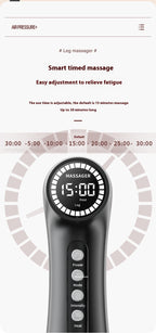 Pneumatic Massager For Kneading Legs