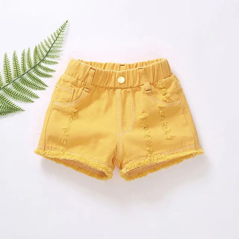 Girls Shorts Summer Children'S Shorts for Kids Tassels Trousers Casual Scanties Beach Shorts Baby Girl Clothes