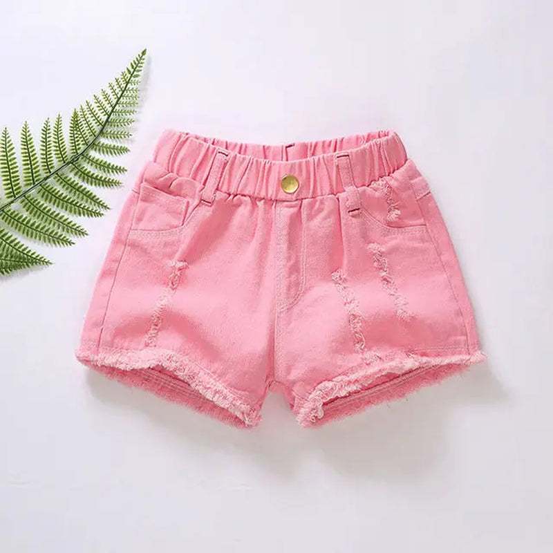 Girls Shorts Summer Children'S Shorts for Kids Tassels Trousers Casual Scanties Beach Shorts Baby Girl Clothes
