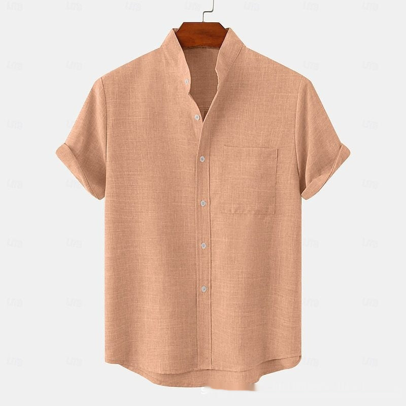 Chemise décontractée à manche 3D