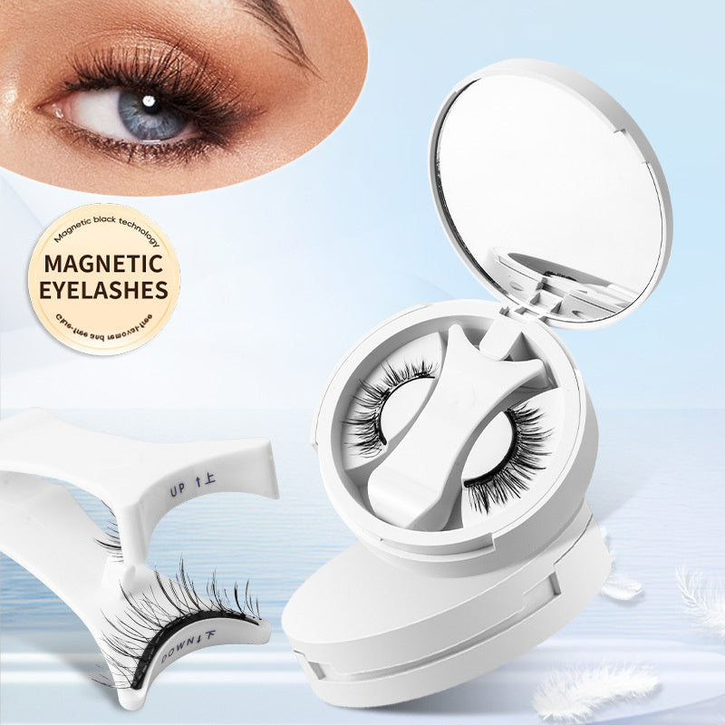 Faux cils avec box magnétique