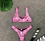 Women's Gold Foil Swimsuit Collection