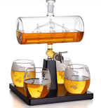 Récipient en Verre Voilier