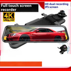 HD 1080p Dual Lens Rearview Mirror Recorder