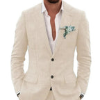 Men's Suit Wedding Party Suit Slim Fit Casual Coat Trousers