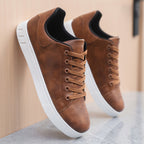 Lace-up Flat Shoes Men's Fashion Casual Shoes