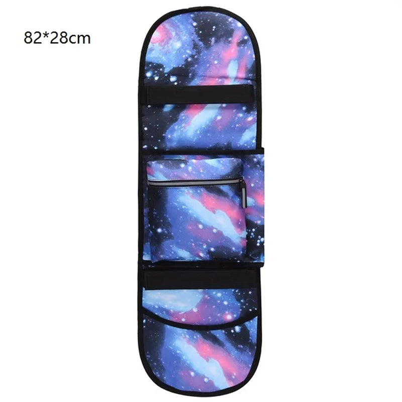 Double Rocker Storage Backpack, Land Surfboard Bag, Longboard Bag, Skateboard Carry Bag, Skate Accessories