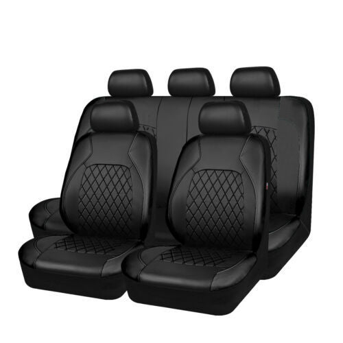 Fashion Car Seat Cover Single Line Diamond Grid