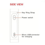 LEING FST Virtual Laser Keyboard Bluetooth Wireless Projector Phone Keyboard For Computer Pad Laptop With Mouse Function