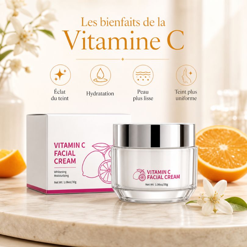 Crème visage à la vitamine C Soin de la peau