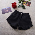 Girls Shorts Summer Children'S Shorts for Kids Tassels Trousers Casual Scanties Beach Shorts Baby Girl Clothes