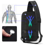 Outdoor water-repellent small satchel