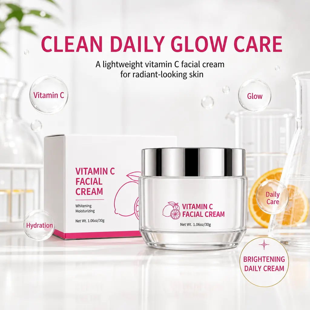 Crème Visage à La Vitamine C Soin De La Peau