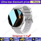 2024 New Smart Watch 6 Pro Full Touch Blood Pressure Blood Oxygen Bluetooth Call Waterproof Smartwatch Men Women for Android IOS