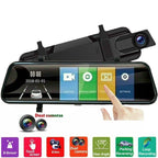 HD 1080p Dual Lens Rearview Mirror Recorder