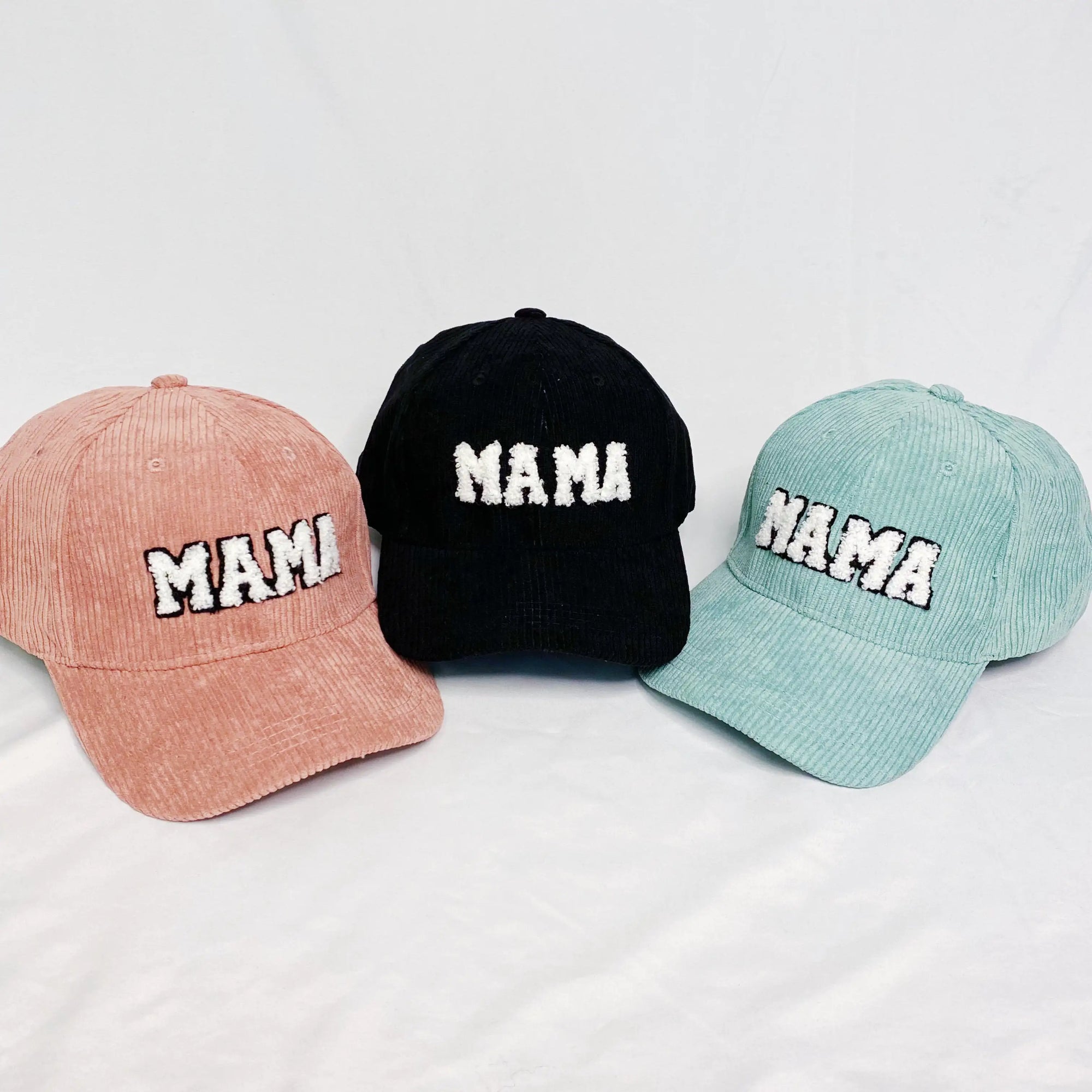 Casquette Mama en Velours Côtelé