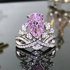 Bague goutte d'eau princesse royale