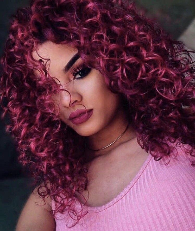 Extension au fil cheveux brésiliens ondulés - rouges bordeaux-3