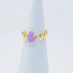 Bague Ouverte Cœur Tendre