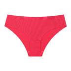 Seamless Ice Silk Women's Underwear - Plus Size Cotton Triangle