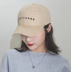 Duckbill Cap, Letter Baseball Cap, Sun Hat