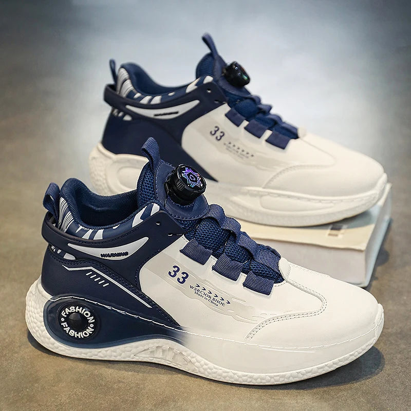 Professional Outdoor Sports Men's Running Shoes Fall Summer New Athleisure Design with Student Cushioned Basketball Feature