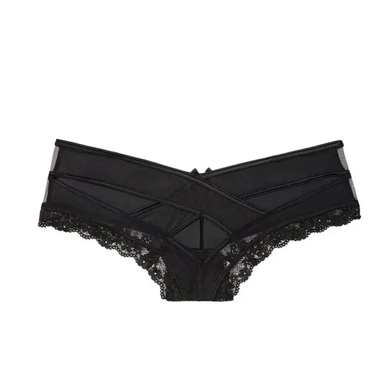 Transparent Lace Low Waist Women's Thong Underwear