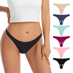 Seamless Ice Silk T-Back Women's Underwear (Summer)