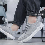 Men's Spring 2024 Casual Canvas Shoes for Work