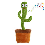 Rechargeable Dancing Cactus Plush Toy for Kids-0