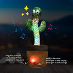 Rechargeable Dancing Cactus Plush Toy for Kids-4