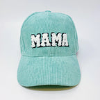Casquette Mama en Velours Côtelé