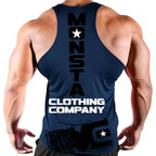 Men GYM tank top Fitness quick drying vest men's elastic sweat absorbing breathable Shirt sleeveless tops men sports vest