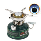 Camping Gasoline Stove with Silencer Green-2